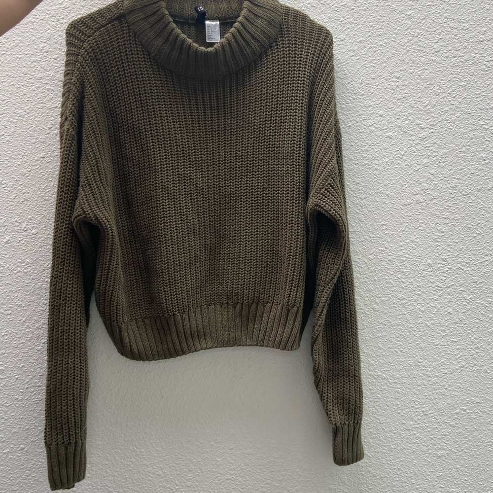 Mock neck sweater
